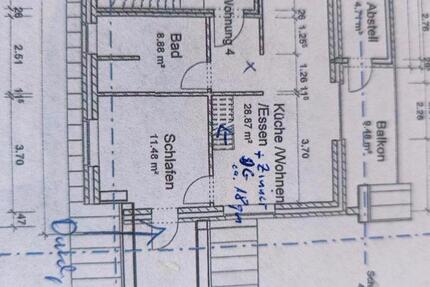 Wohnung Otterndorf - 2.5 Zimmer, 68 m&sup2;, 965&euro; | Angebot:26048320