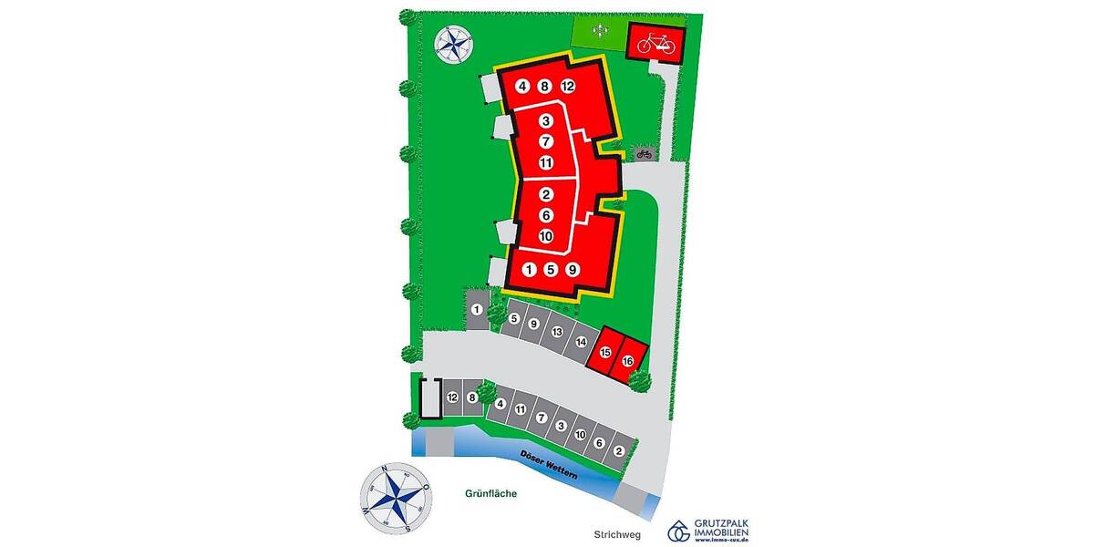 Etagenwohnung Cuxhaven Döse - 2 Zimmer, 65 m&sup2;, 268.000&euro; | Angebot:25938596