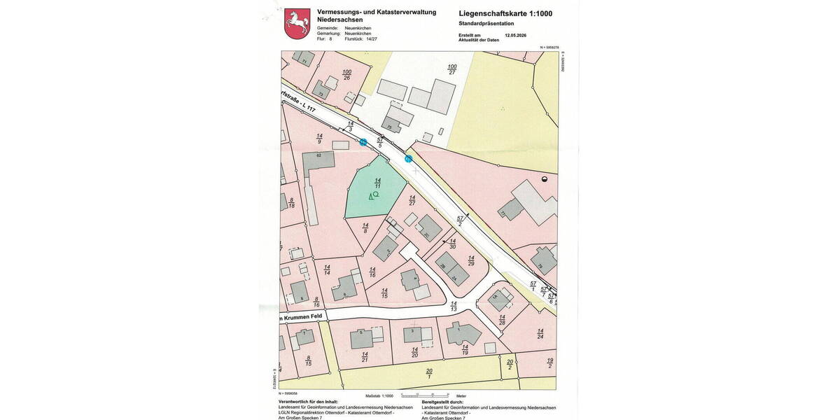 Bungalow Neuenkirchen - 4 Zimmer, 124 m&sup2;, 450.000&euro; | Angebot:26271335