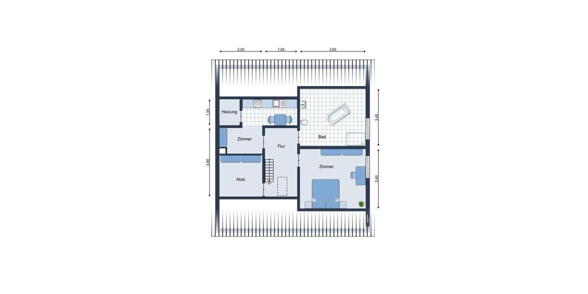 Doppelhaushälfte Friedrichskoog / Dieksanderkoog Dieksanderkoog - 3 Zimmer, 90 m&sup2;, 249.000&euro; | Angebot:25697410