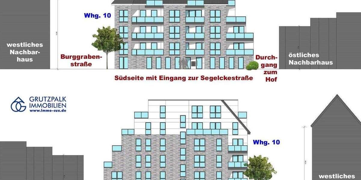 Etagenwohnung Cuxhaven - 3 Zimmer, 95 m&sup2;, 525.000&euro; | Angebot:25664940