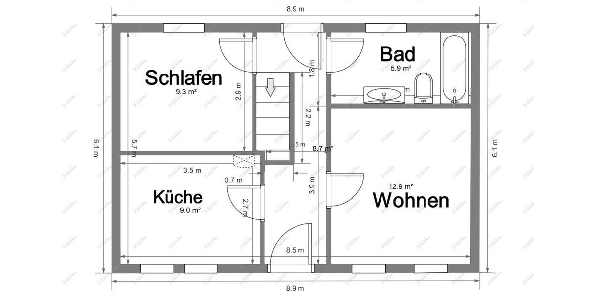 Einfamilienhaus Cuxhaven Groden - 4 Zimmer, 72 m&sup2;, 107.000&euro; | Angebot:26511965