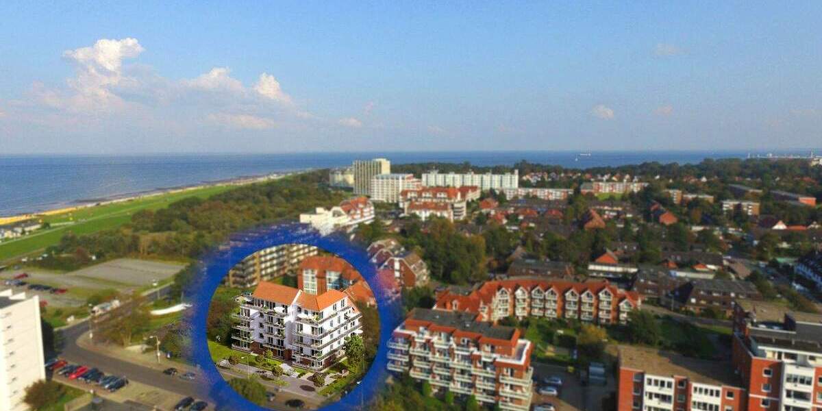 Etagenwohnung Cuxhaven Döse - 3 Zimmer, 81 m&sup2;, 1.350&euro; | Angebot:25725890