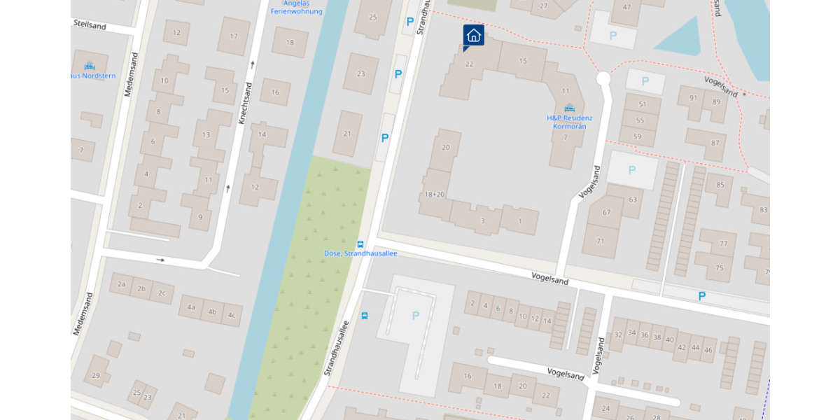 Etagenwohnung Cuxhaven Döse - 2 Zimmer, 43 m&sup2;, 239.000&euro; | Angebot:25664941