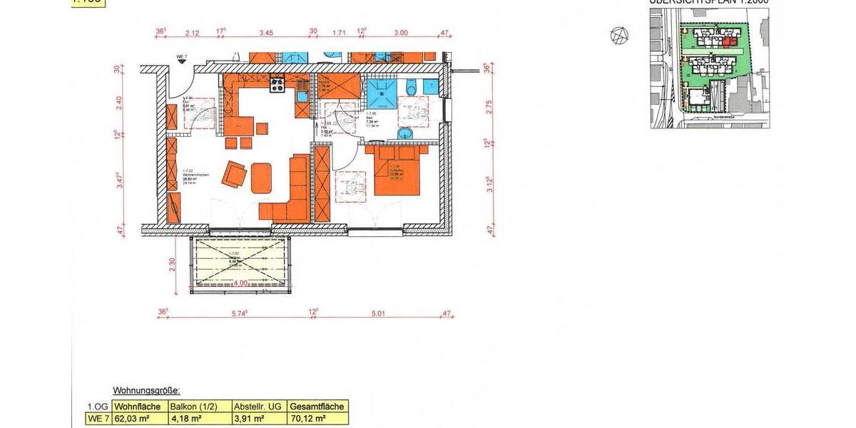 Etagenwohnung Marne - 2 Zimmer, 62 m&sup2;, 433.160&euro; | Angebot:25688959