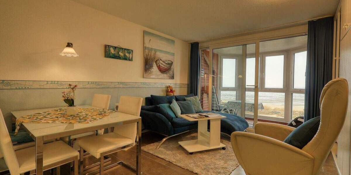 Etagenwohnung Cuxhaven Sahlenburg - 1 Zimmer, 33 m&sup2;, 349.000&euro; | Angebot:25899349