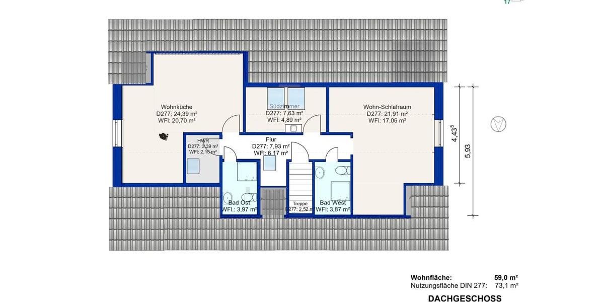 Einfamilienhaus Cuxhaven Duhnen - 6 Zimmer, 168 m&sup2;, 498.000&euro; | Angebot:26348786