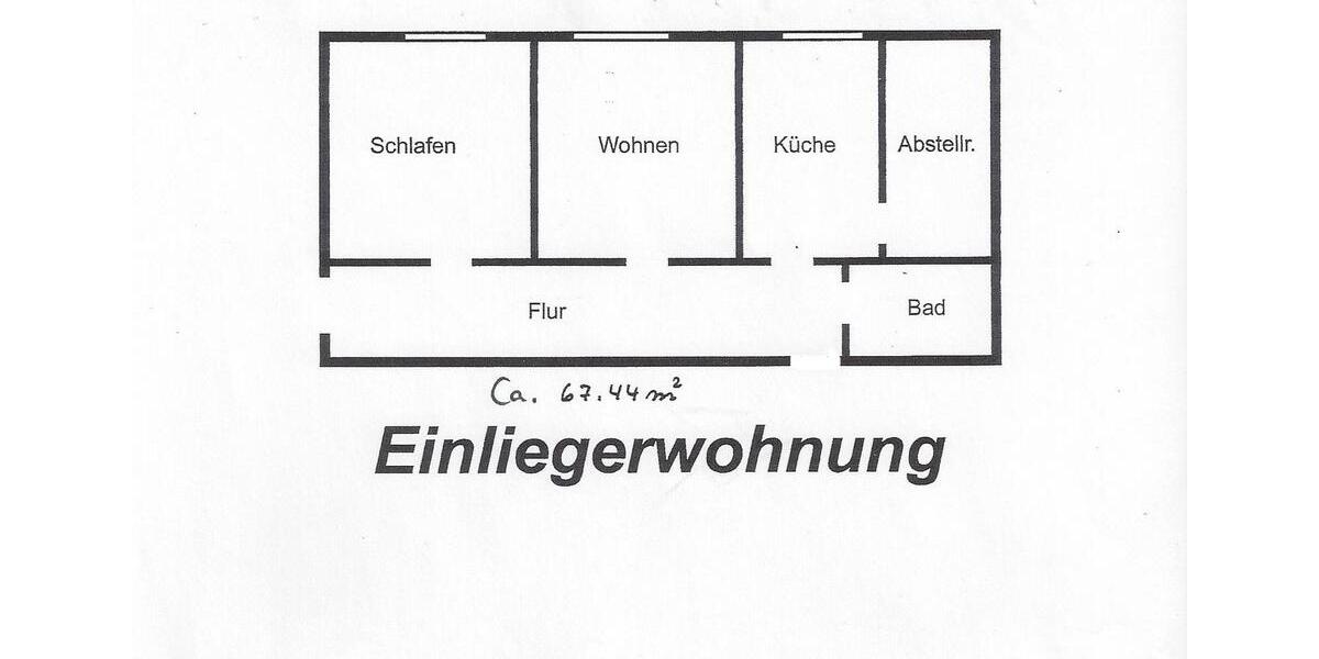 Etagenwohnung Cuxhaven Döse - 2 Zimmer, 67 m&sup2;, 550&euro; | Angebot:26030406