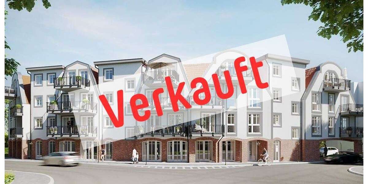 Etagenwohnung Cuxhaven Duhnen - 2 Zimmer, 44 m&sup2;, 319.500&euro; | Angebot:27265170