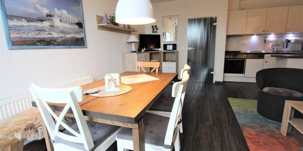 Etagenwohnung Cuxhaven Döse - 2 Zimmer, 47 m&sup2;, 229.000&euro; | Angebot:25702994