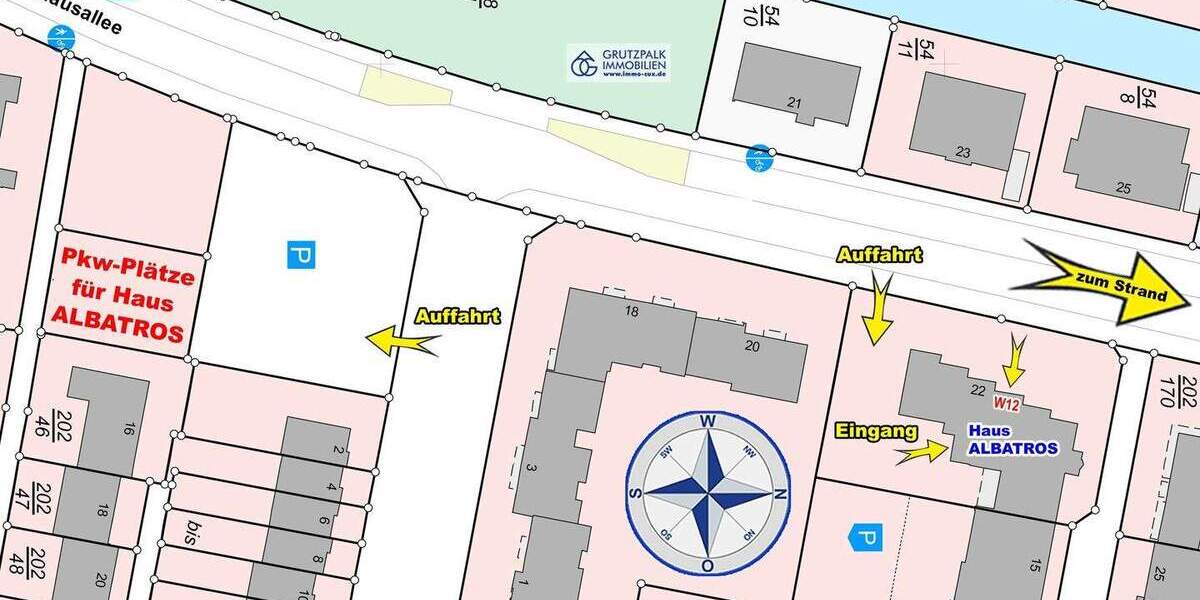 Etagenwohnung Cuxhaven Döse - 2 Zimmer, 43 m&sup2;, 239.000&euro; | Angebot:25664941