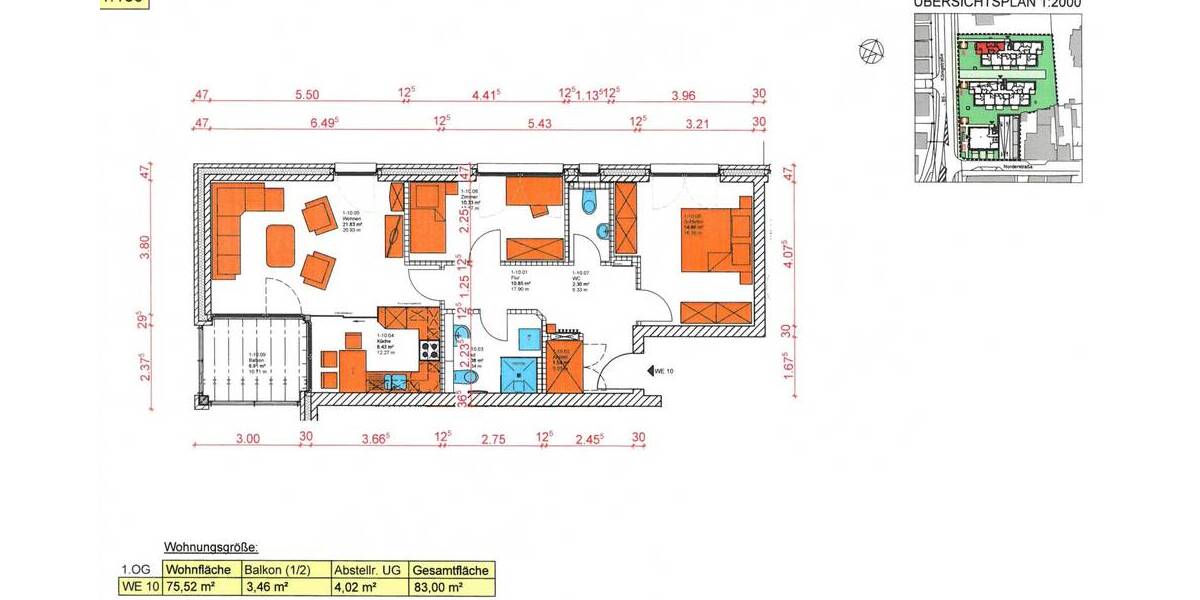Etagenwohnung Marne - 3 Zimmer, 75 m&sup2;, 499.850&euro; | Angebot:25775504