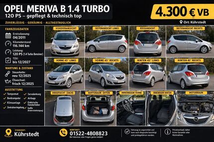 Opel Meriva 116.146 km 4.300 &euro; Geestland 27624