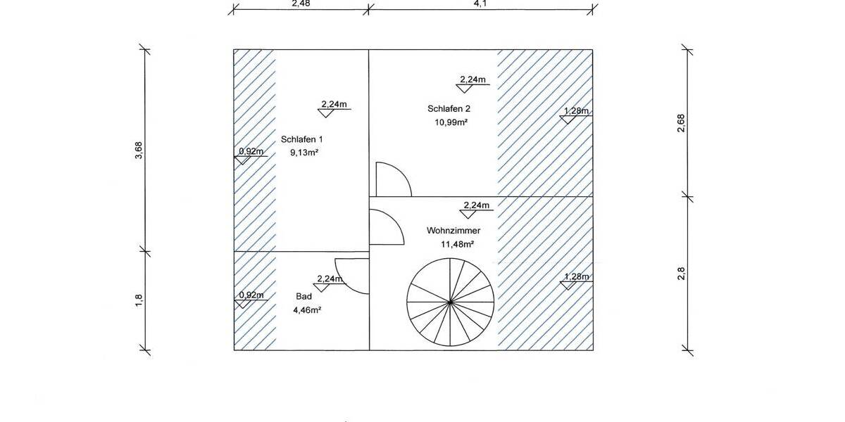 Reihenmittelhaus Friedrichskoog-Spitze Spitze - 3 Zimmer, 80 m&sup2;, 235.000&euro; | Angebot:25697302