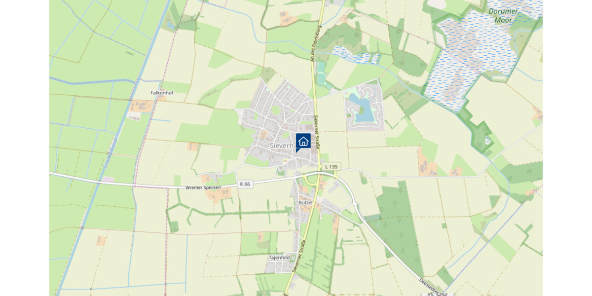 Doppelhaushälfte Geestland Sievern - 4 Zimmer, 120 m&sup2;, 298.000&euro; | Angebot:25744215