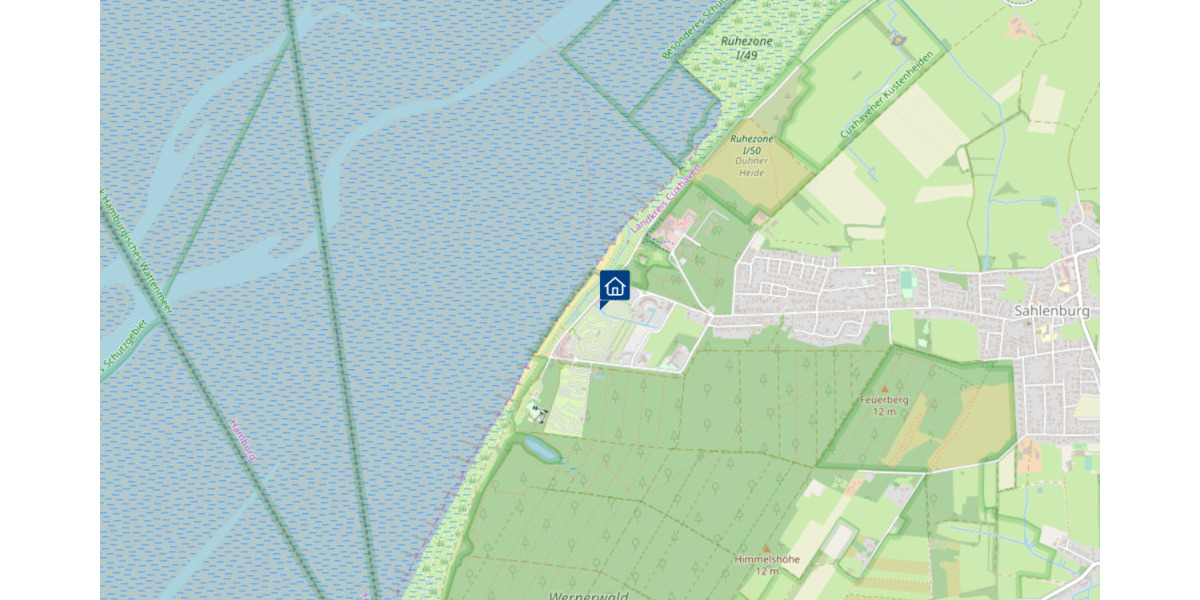 Etagenwohnung Cuxhaven Sahlenburg - 1 Zimmer, 33 m&sup2;, 349.000&euro; | Angebot:25899349