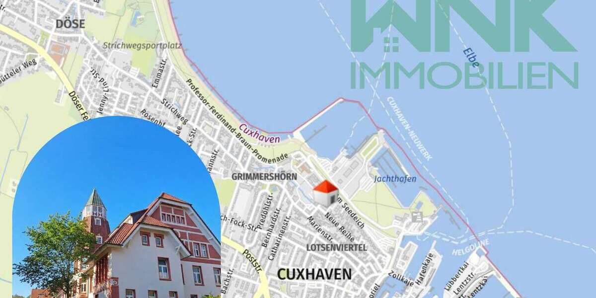 Etagenwohnung Cuxhaven - 3.5 Zimmer, 135 m&sup2;, 439.000&euro; | Angebot:25883113
