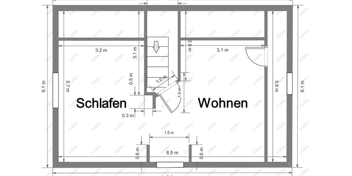 Einfamilienhaus Cuxhaven Groden - 4 Zimmer, 72 m&sup2;, 107.000&euro; | Angebot:26511965