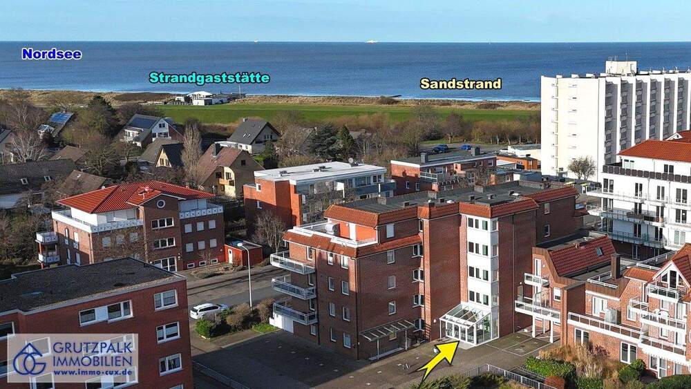 Etagenwohnung Cuxhaven Döse - 2 Zimmer, 43 m&sup2;, 239.000&euro; | Angebot:25664941