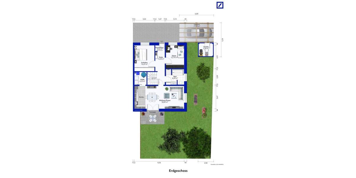 Doppelhaushälfte Geestland Sievern - 4 Zimmer, 120 m&sup2;, 298.000&euro; | Angebot:25744215