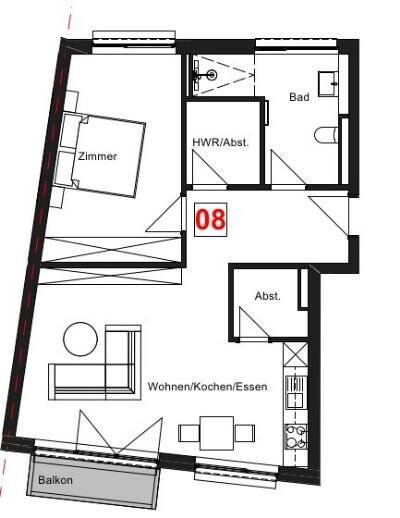 Etagenwohnung Cuxhaven - 2 Zimmer, 62 m&sup2;, 350.000&euro; | Angebot:25725874