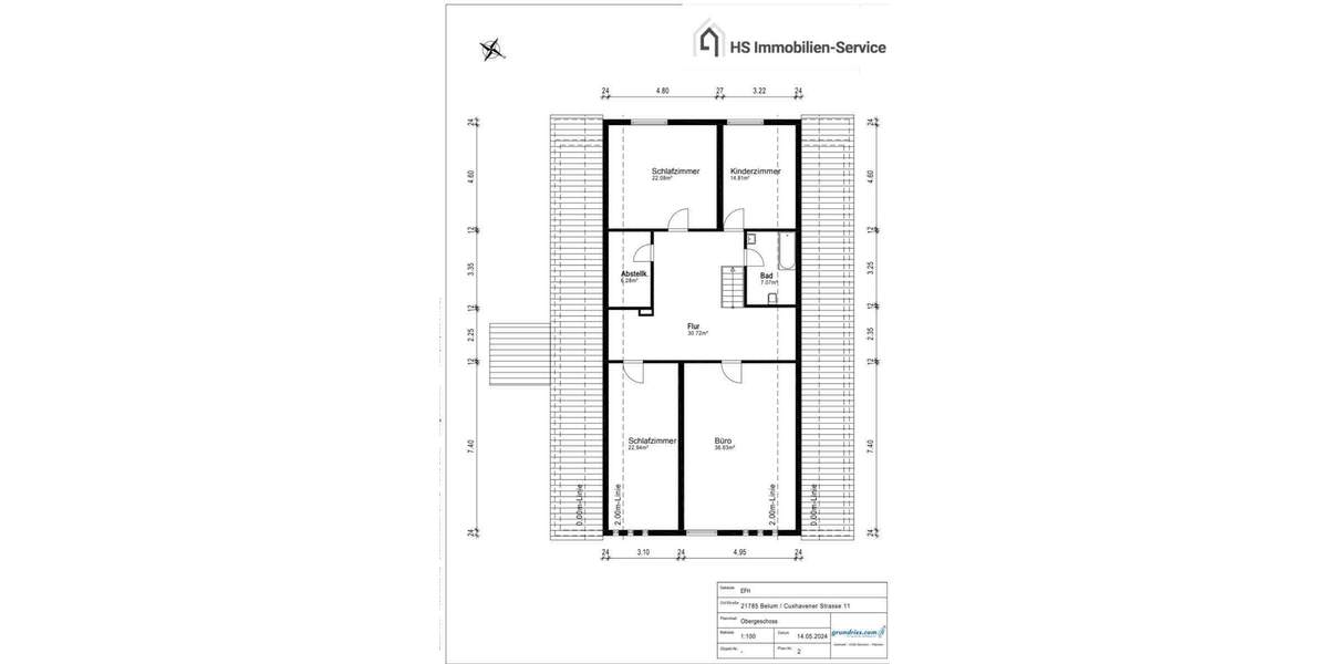 Einfamilienhaus Belum - 7 Zimmer, 339 m&sup2;, 249.000&euro; | Angebot:25729876