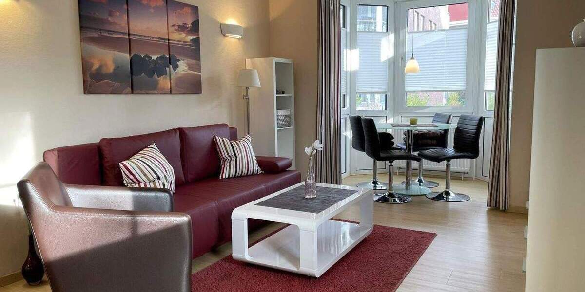 Etagenwohnung Cuxhaven Duhnen - 2 Zimmer, 42 m&sup2;, 220.000&euro; | Angebot:25780538