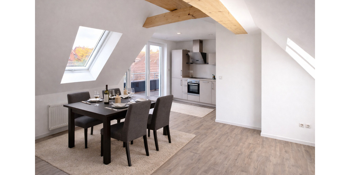 Dachgeschoßwohnung Cuxhaven - 2 Zimmer, 51 m&sup2;, 147.840&euro; | Angebot:25918790