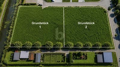 WOHNEN IM GRÜNEN - ZWEI OPTIONEN FÜR SIE - Grundstück Balje | Angebot:27022751