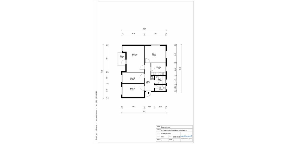 Etagenwohnung Wurster Nordseeküste - 4 Zimmer, 85 m&sup2;, 139.000&euro; | Angebot:25973836