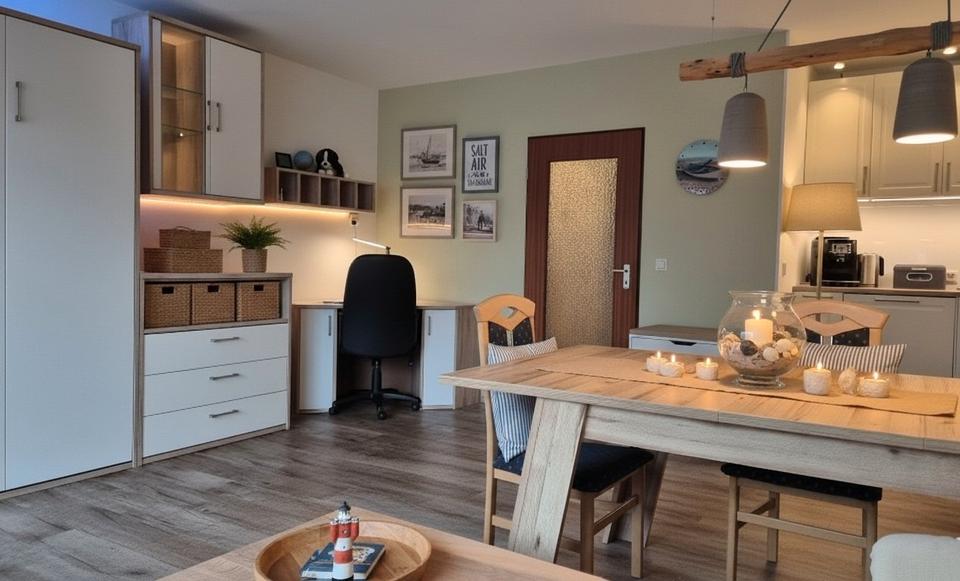 Hochparterre Cuxhaven Duhnen - 1 Zimmer, 37 m&sup2;, 179.000&euro; | Angebot:26677069