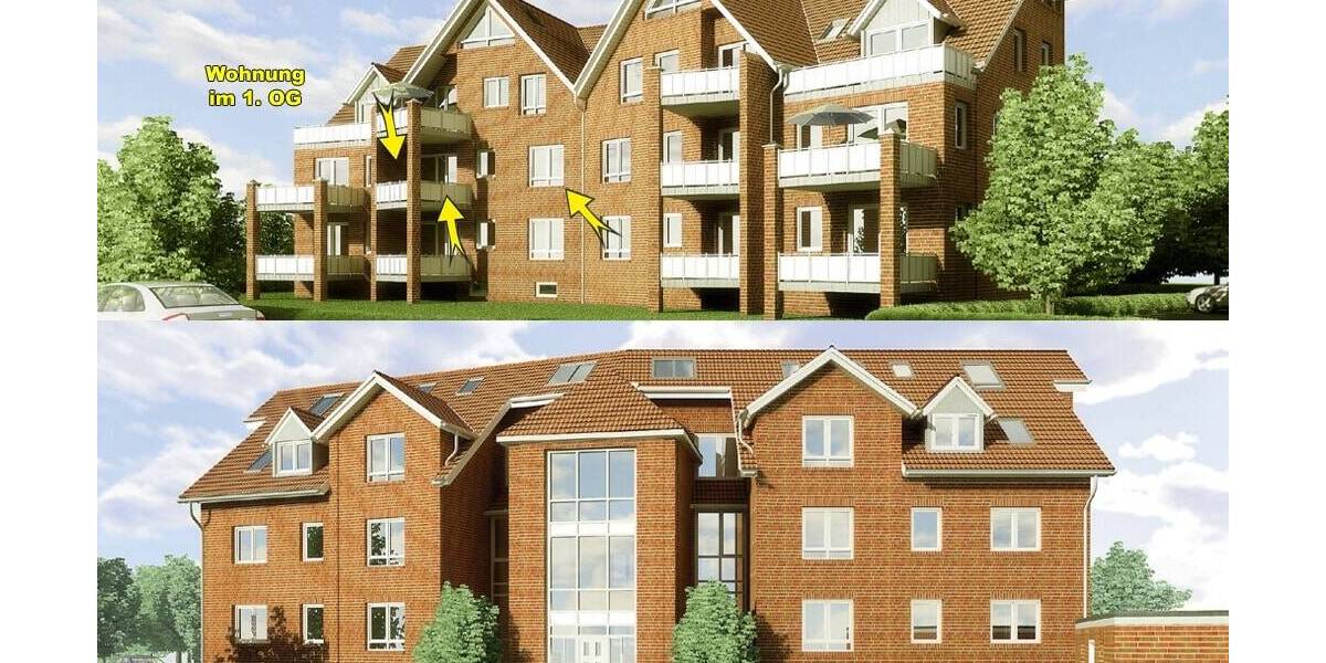 Etagenwohnung Cuxhaven Döse - 2 Zimmer, 65 m&sup2;, 268.000&euro; | Angebot:25938596