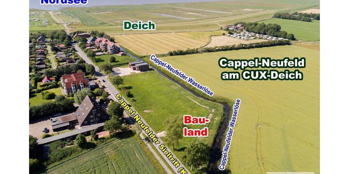 Grundstück Wurster Nordseeküste Cappel-Neufeld - 186.000&euro; | Angebot:25798109