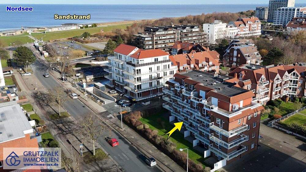 Etagenwohnung Cuxhaven Döse - 2 Zimmer, 43 m&sup2;, 239.000&euro; | Angebot:25664941