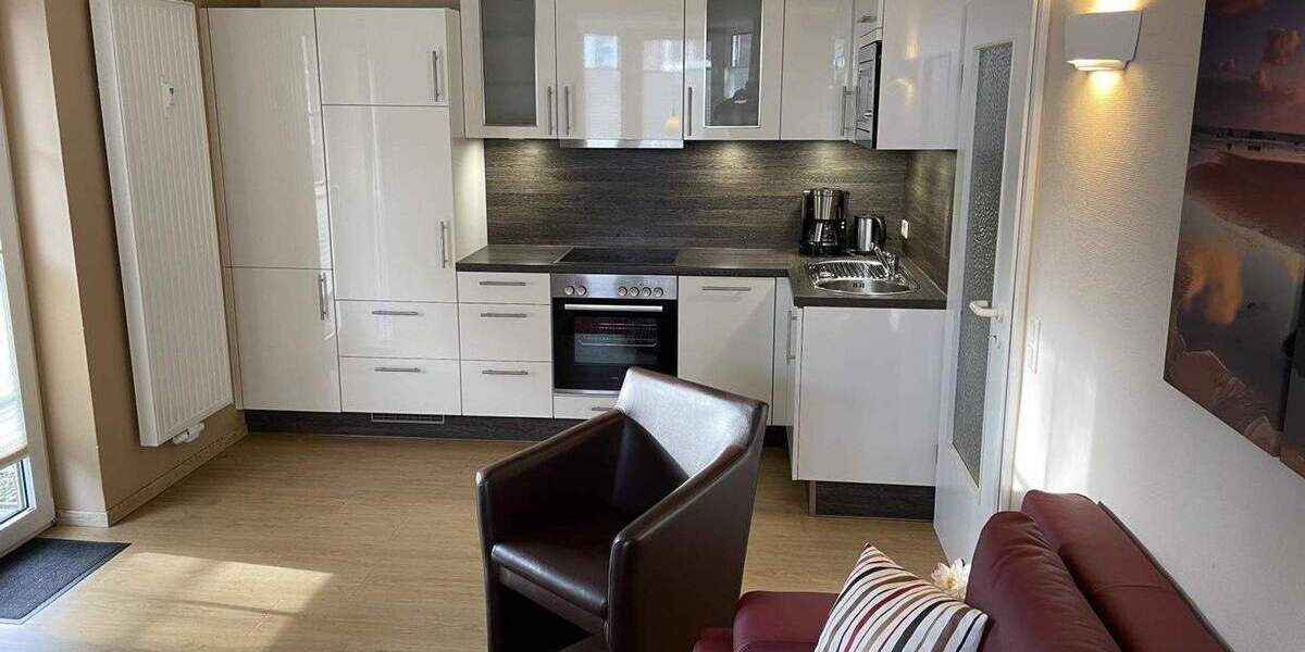 Etagenwohnung Cuxhaven Duhnen - 2 Zimmer, 42 m&sup2;, 220.000&euro; | Angebot:25780538