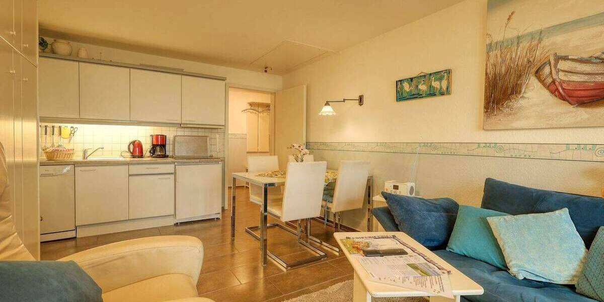 Etagenwohnung Cuxhaven Sahlenburg - 1 Zimmer, 33 m&sup2;, 349.000&euro; | Angebot:25899349