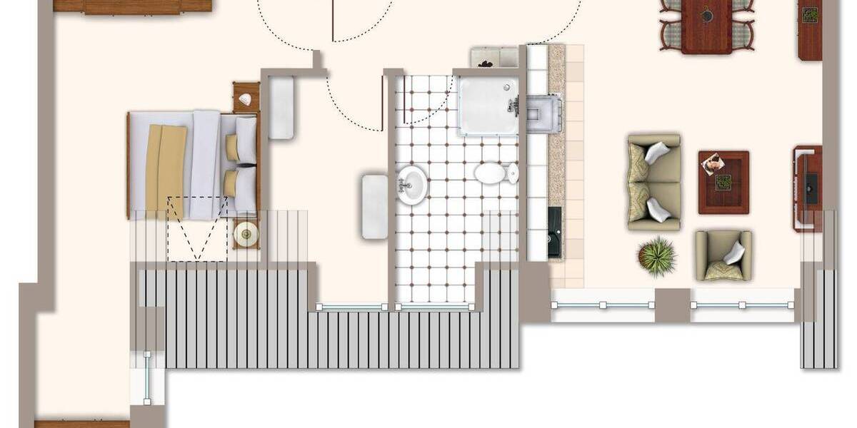 Etagenwohnung Wurster Nordseeküste Neufeld - 3 Zimmer, 42 m&sup2;, 132.000&euro; | Angebot:25729359
