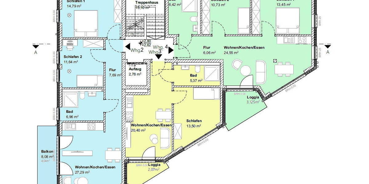 Etagenwohnung Cuxhaven Döse - 3 Zimmer, 72 m&sup2;, 449.000&euro; | Angebot:25669143