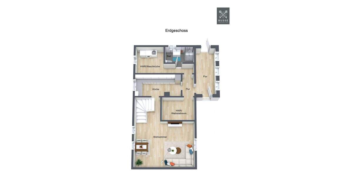Einfamilienhaus Brunsbüttel - 3 Zimmer, 109.000&euro; | Angebot:25689318