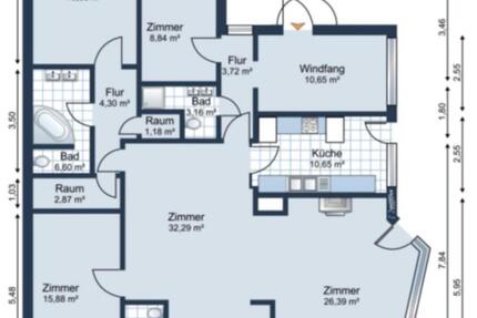 Wohnung Cuxhaven Duhnen - 4 Zimmer, 140 m&sup2;, 1.300&euro; | Angebot:26572818