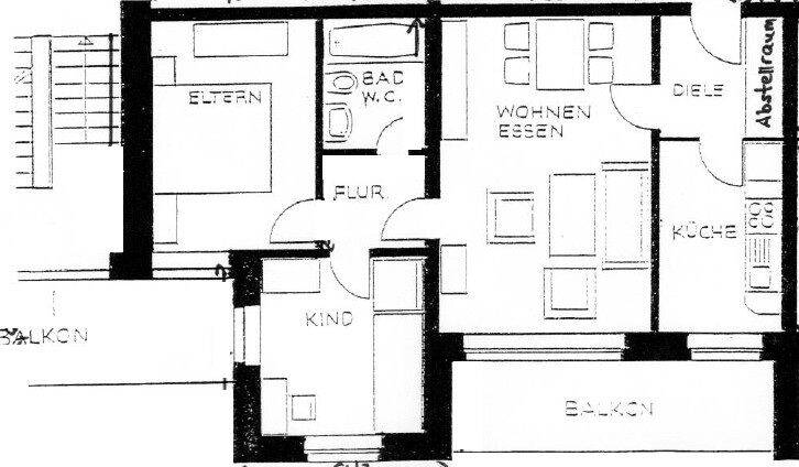 Etagenwohnung Cuxhaven Döse - 3 Zimmer, 65 m&sup2;, 330.500&euro; | Angebot:25703000