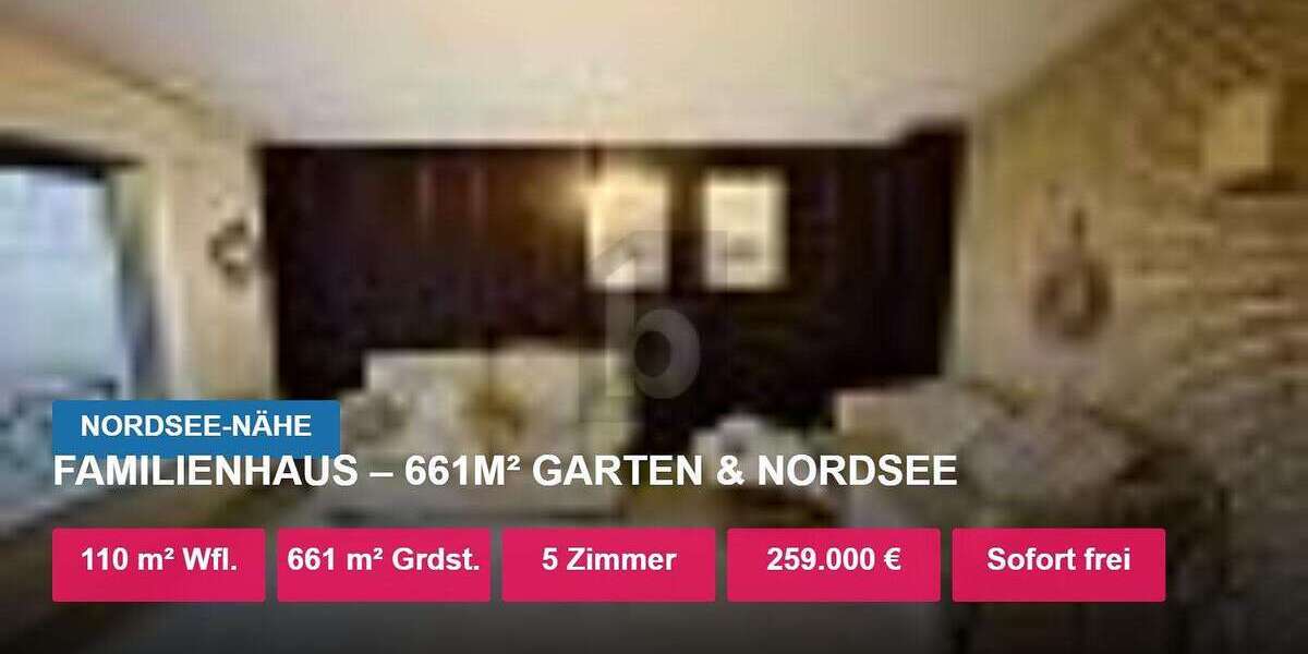 Einfamilienhaus Cuxhaven Groden - 5 Zimmer, 110 m&sup2;, 249.000&euro; | Angebot:27273197