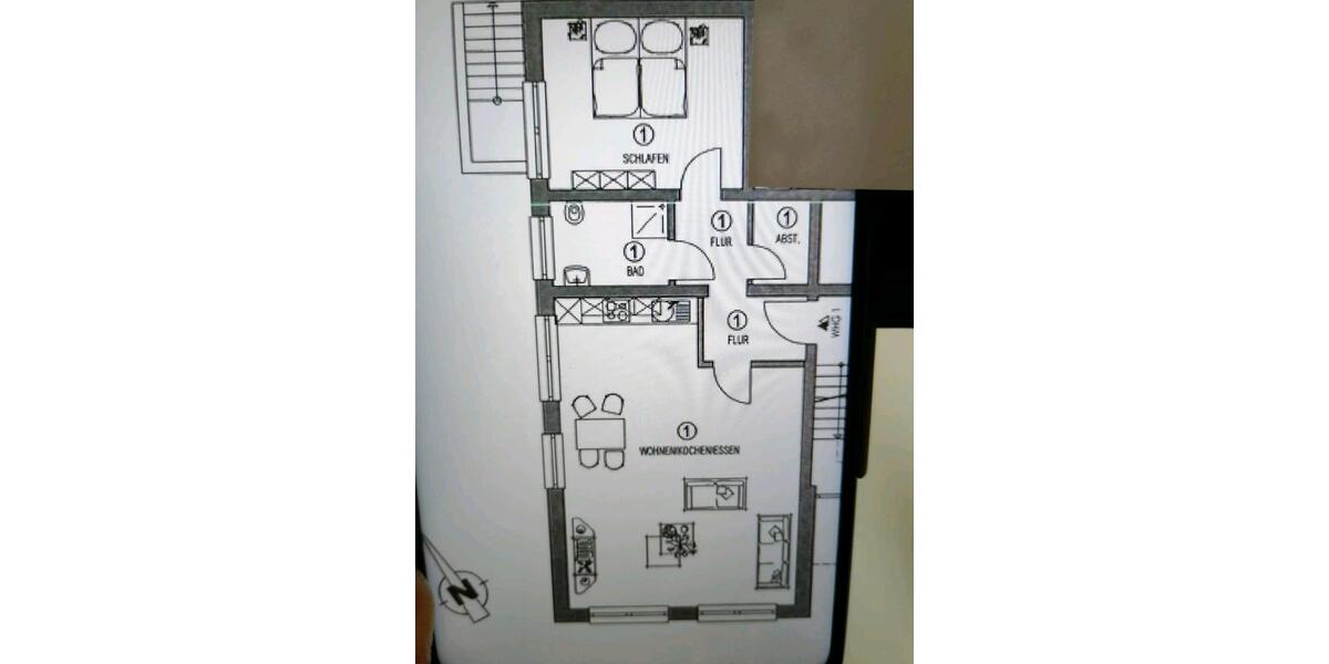 Hochparterre Cuxhaven Duhnen - 2 Zimmer, 70 m&sup2;, 245.000&euro; | Angebot:25887428