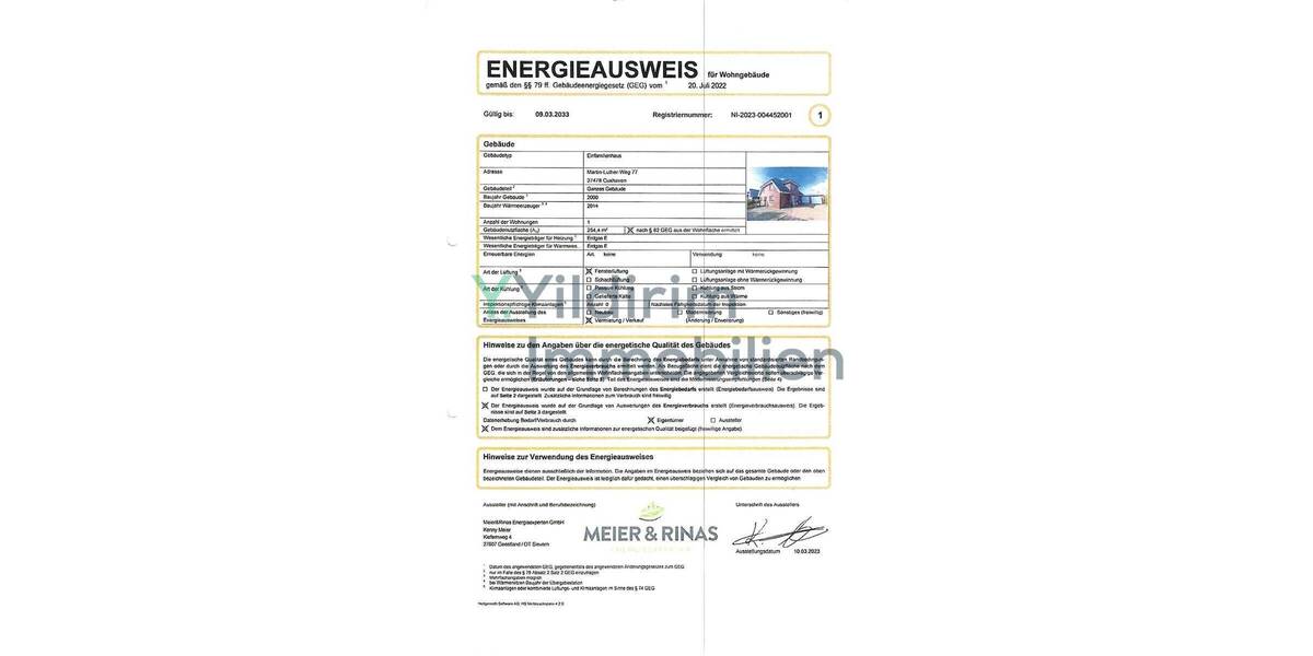 Einfamilienhaus Cuxhaven Altenbruch - 7 Zimmer, 212 m&sup2;, 495.000&euro; | Angebot:25677935