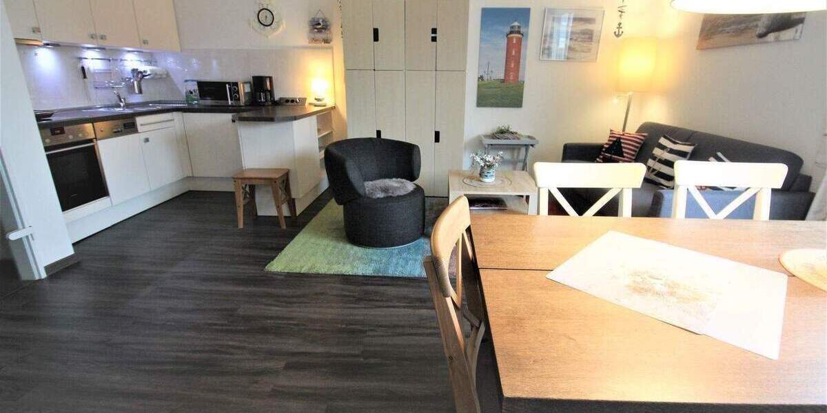 Etagenwohnung Cuxhaven Döse - 2 Zimmer, 47 m&sup2;, 229.000&euro; | Angebot:25702994