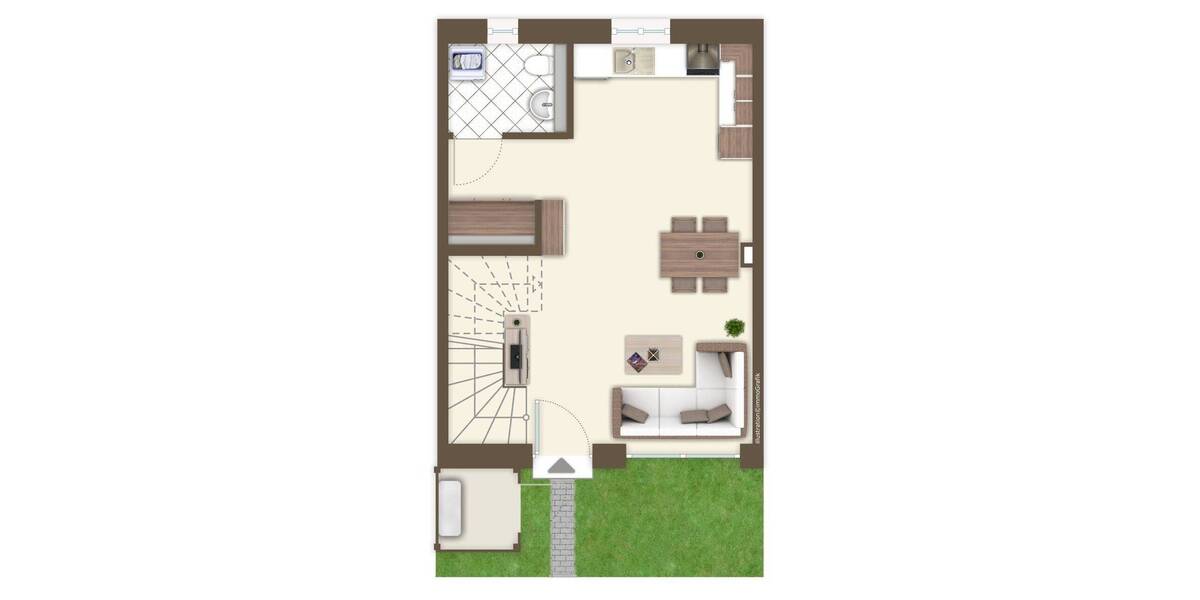 Reihenmittelhaus Wurster Nordseeküste Wremen - 4 Zimmer, 63 m&sup2;, 350.000&euro; | Angebot:25682785