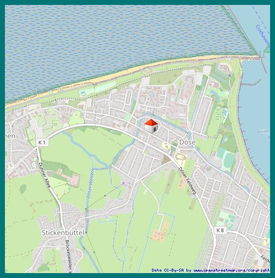 Etagenwohnung Cuxhaven Duhnen - 3 Zimmer, 81 m&sup2;, 850&euro; | Angebot:25329756