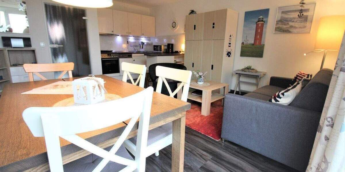 Etagenwohnung Cuxhaven Döse - 2 Zimmer, 47 m&sup2;, 229.000&euro; | Angebot:25702994