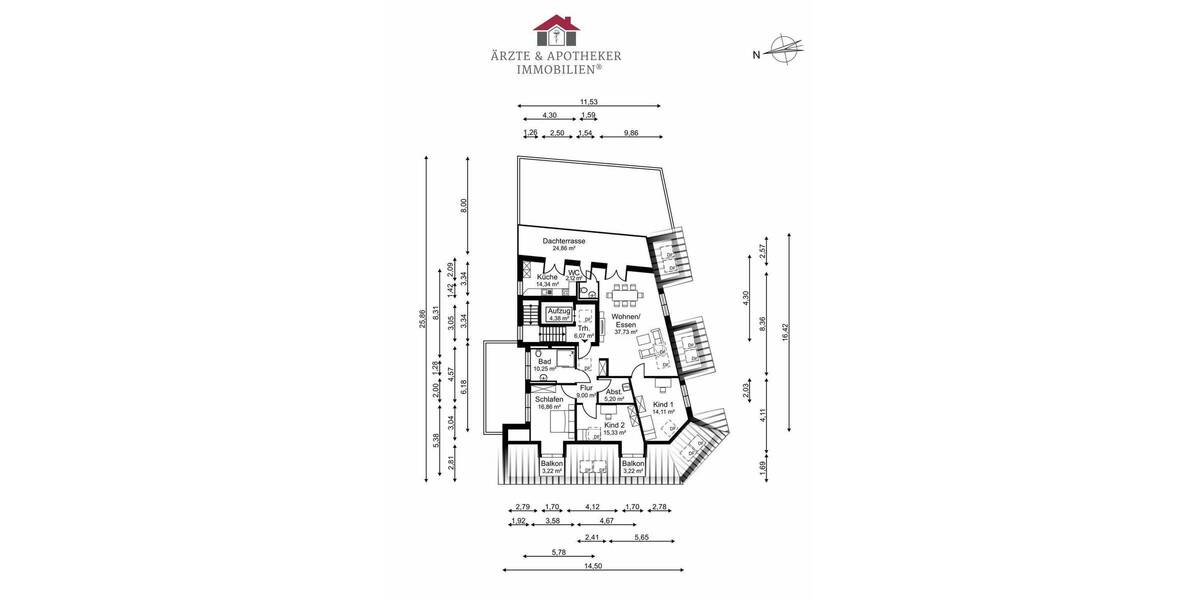 Etagenwohnung Cuxhaven - 4 Zimmer, 140 m&sup2;, 898.000&euro; | Angebot:26674079