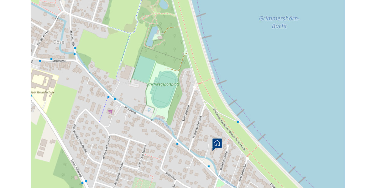 Etagenwohnung Cuxhaven Döse - 2 Zimmer, 65 m&sup2;, 268.000&euro; | Angebot:25938596